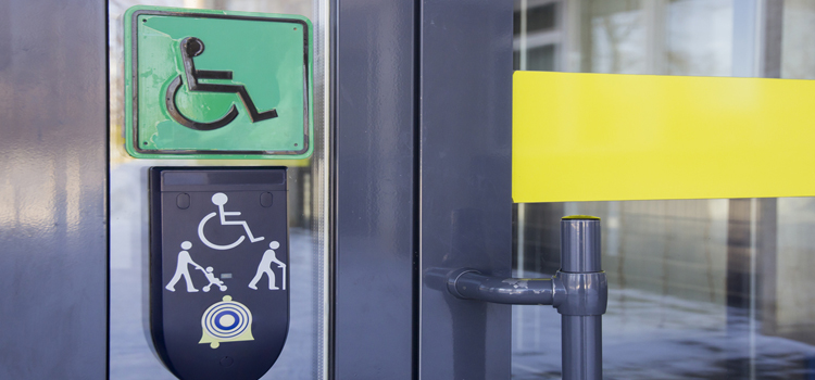 automatic handicap door opener in Iona